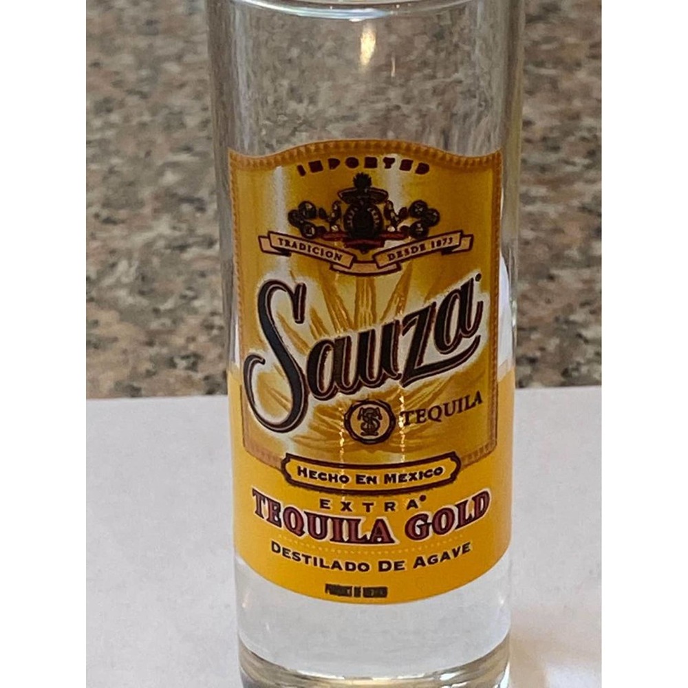 SAUZA‎ EXTRA TEQUILA GOLD * Double Shot Glass